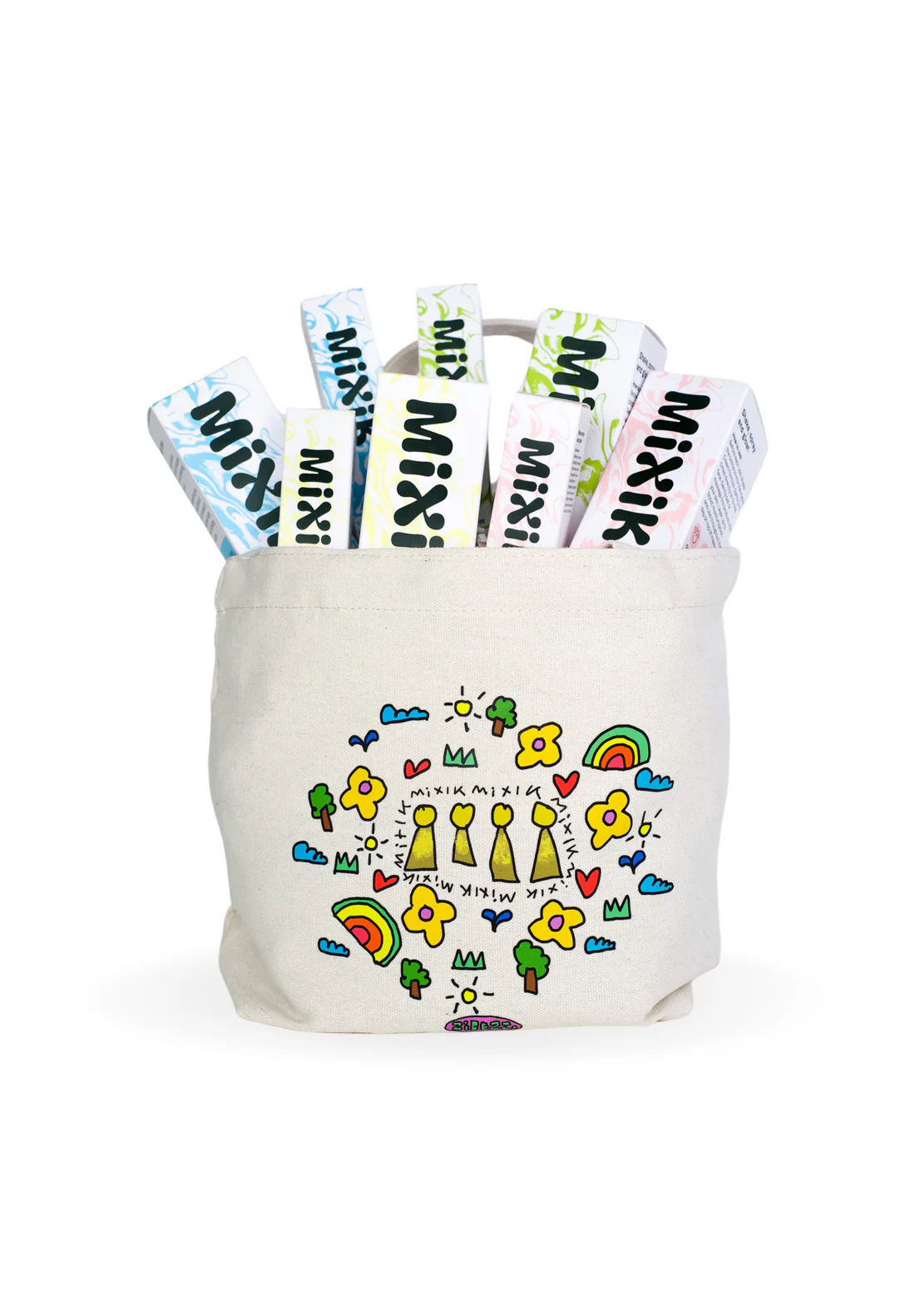 Limited Edition ZiBeZi x MIXIK Mini Tote Bag
