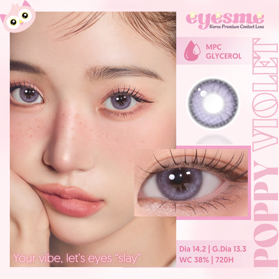Eyesm Dollring Poppy Violet